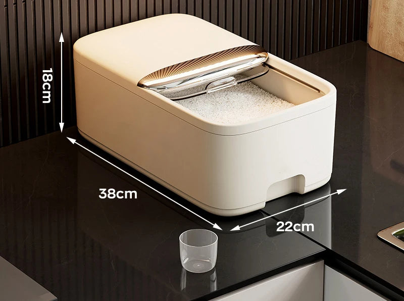 Premium Grain Storage Box™ Grain Sealed Kitchen Container