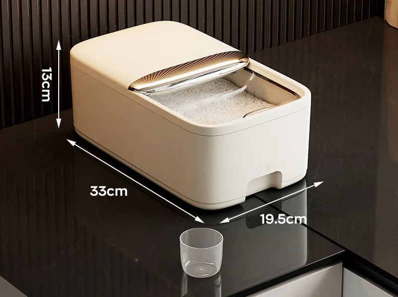 Premium Grain Storage Box™ Grain Sealed Kitchen Container