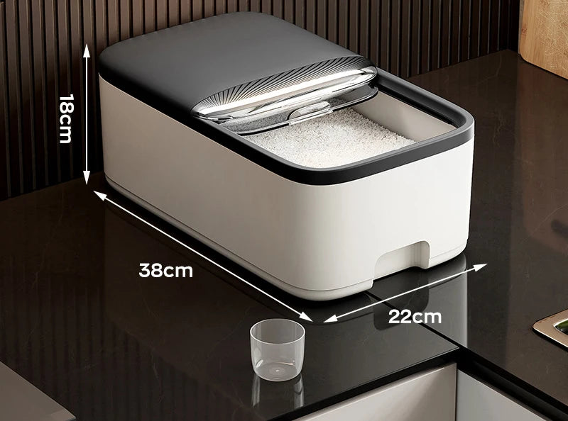 Premium Grain Storage Box™ Grain Sealed Kitchen Container