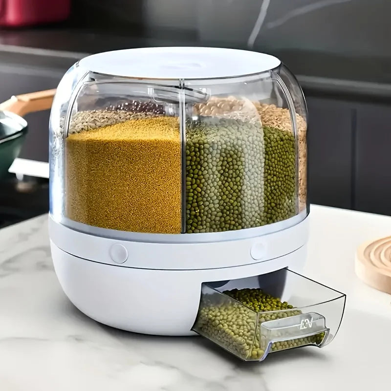 Elegant Pantry Organizer™ Rotating Food Storage