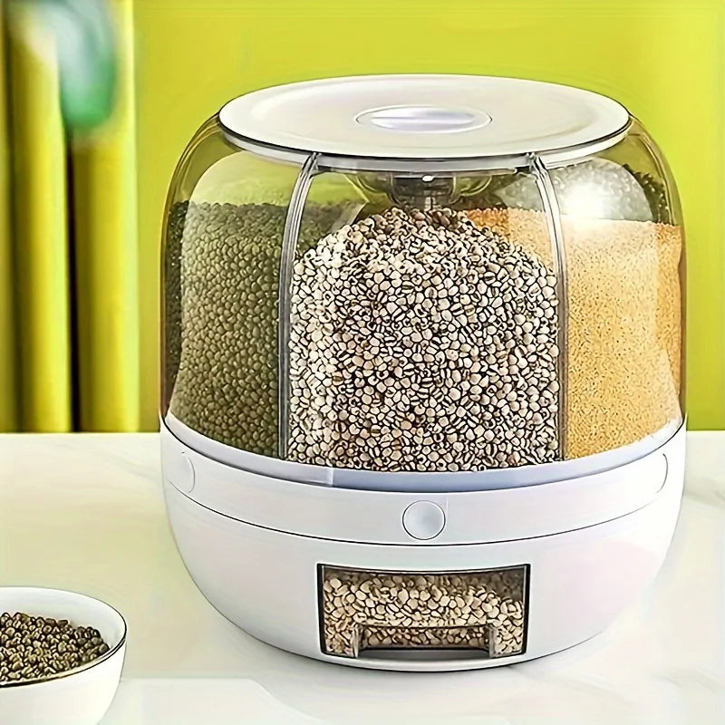 Elegant Pantry Organizer™ Rotating Food Storage