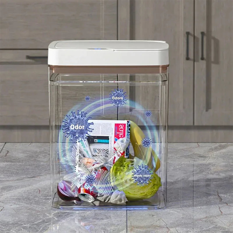 Smart Touchless Trash Bin™ Ideal for Kitchen/Bathroom