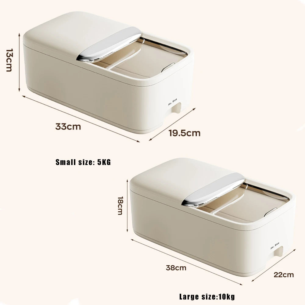 Premium Grain Storage Box™ Grain Sealed Kitchen Container
