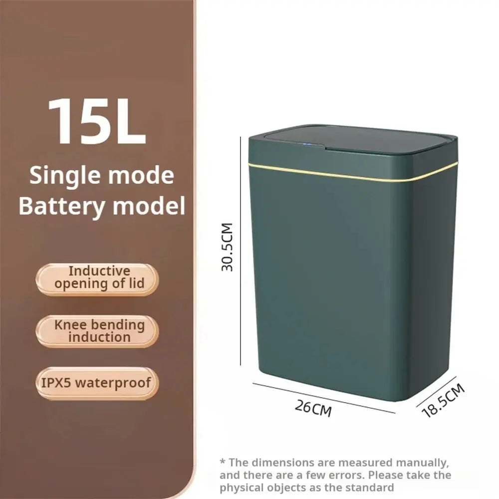 Smart Touchless Trash Bin™ Ideal for Kitchen/Bathroom