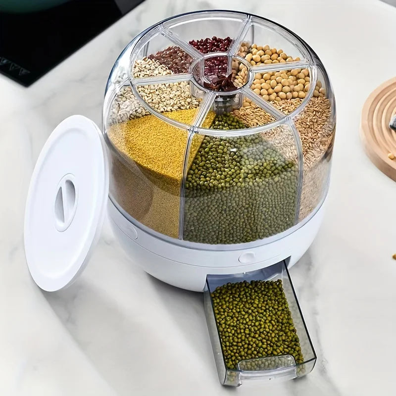 Elegant Pantry Organizer™ Rotating Food Storage