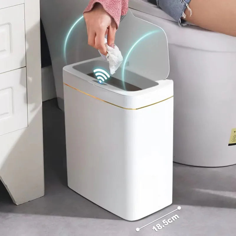 Smart Touchless Trash Bin™ Ideal for Kitchen/Bathroom
