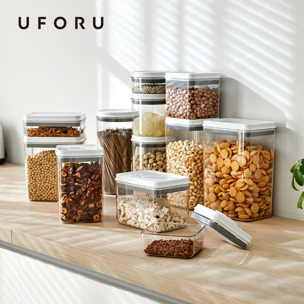 Press-Seal Kitchen Storage Canister™  Airtight Containers