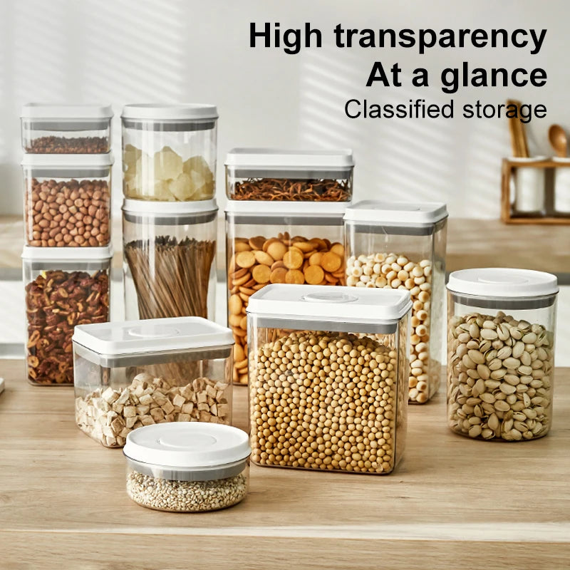 Press-Seal Kitchen Storage Canister™  Airtight Containers