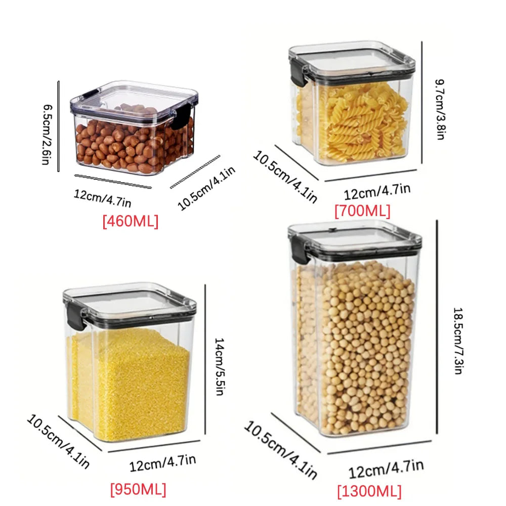 Fresh Guard Containers™ Food storage containers with airtight lids