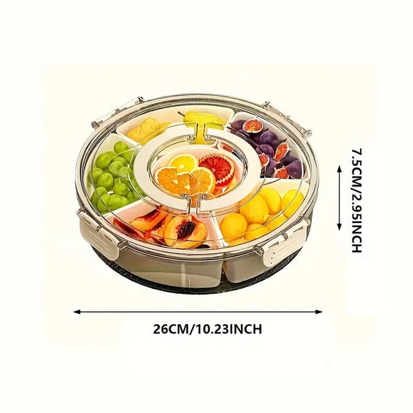 Rotating Snack Serving Tray™