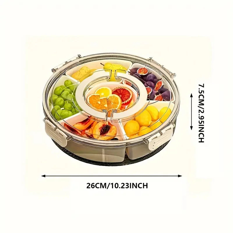 Rotating Snack Serving Tray™