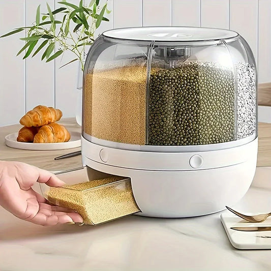 Elegant Pantry Organizer™ Rotating Food Storage