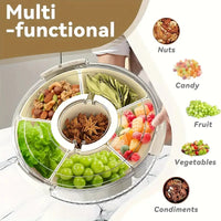 Rotating Snack Serving Tray™
