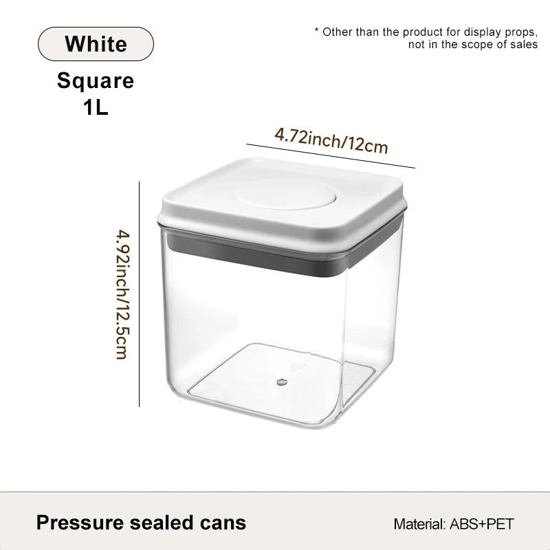 Press-Seal Kitchen Storage Canister™  Airtight Containers
