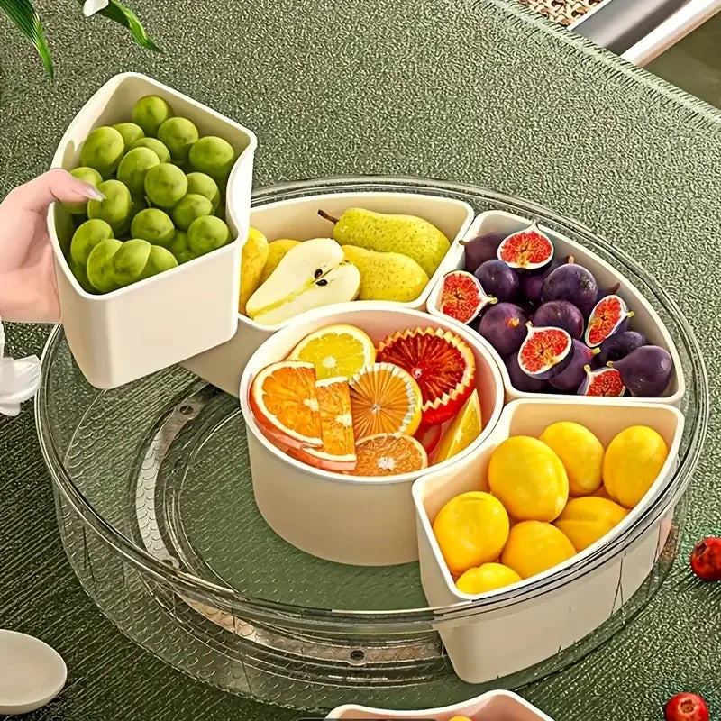 Rotating Snack Serving Tray™