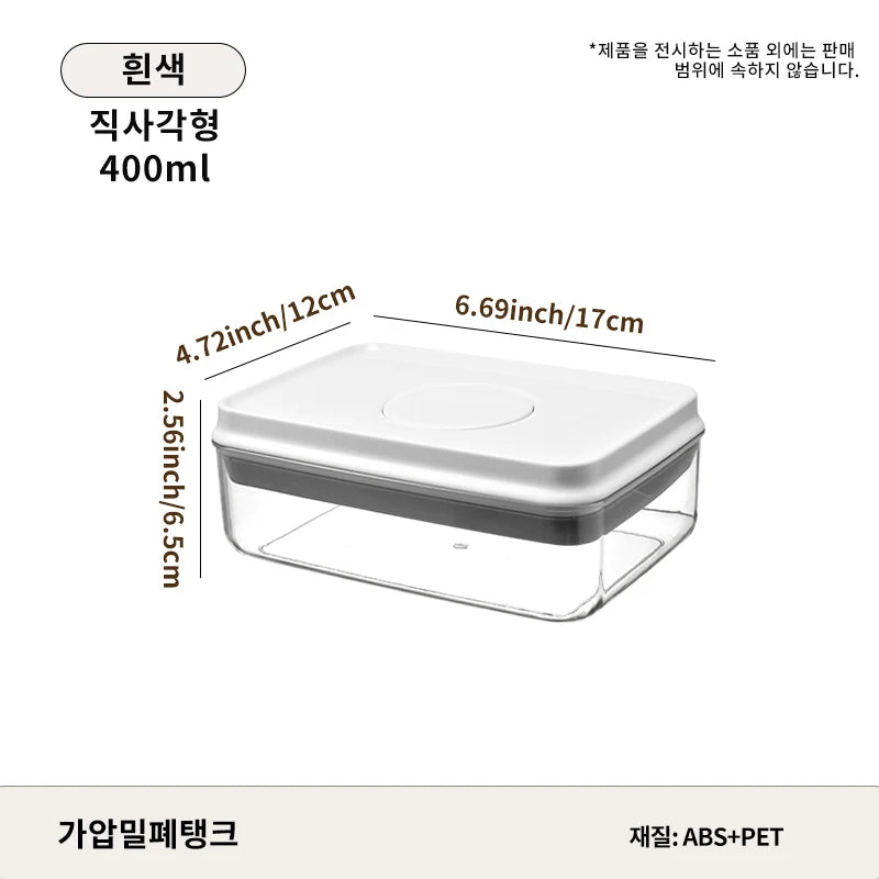 Press-Seal Kitchen Storage Canister™  Airtight Containers